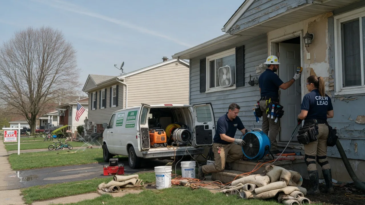 Flood Cleanup in New Haven, IL near me