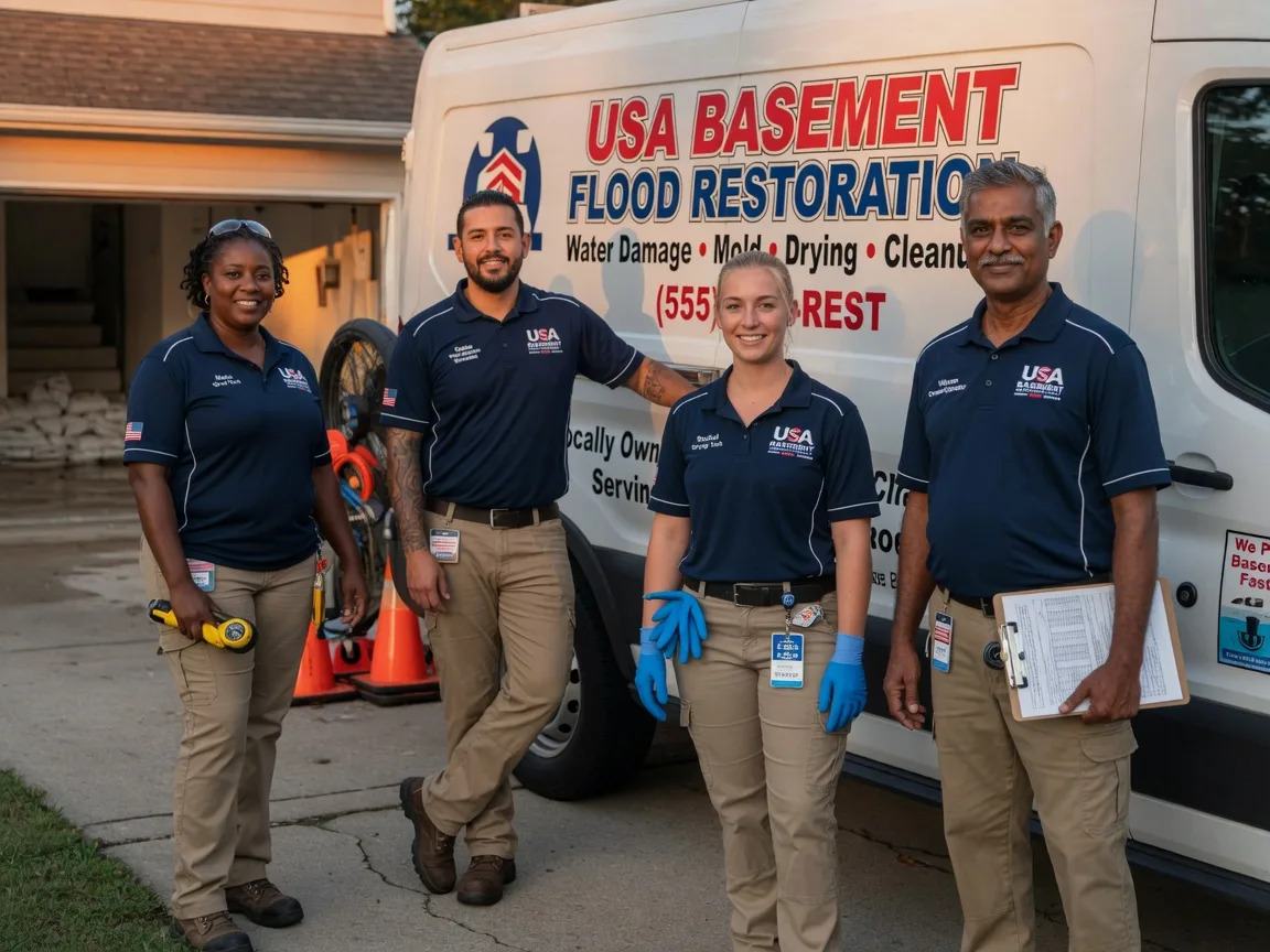 Basement Flood Cleanup company in New Haven, IL