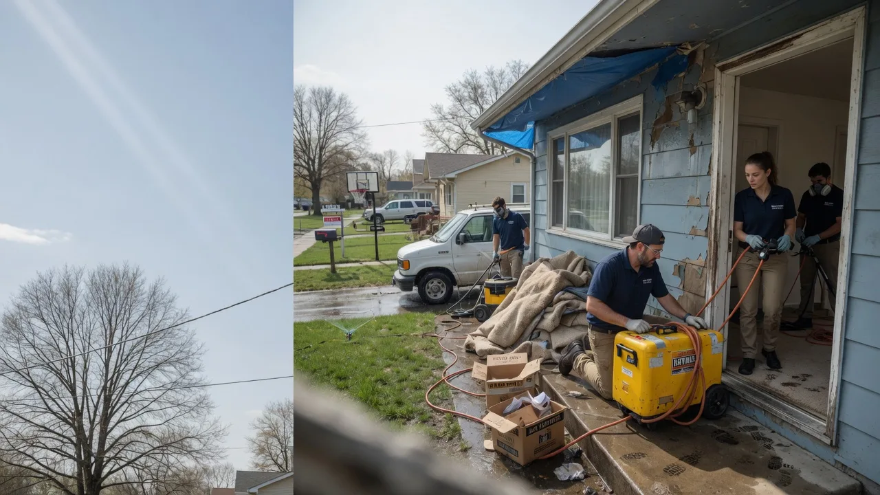 Basement Flood Cleanup in New Haven, IL near me